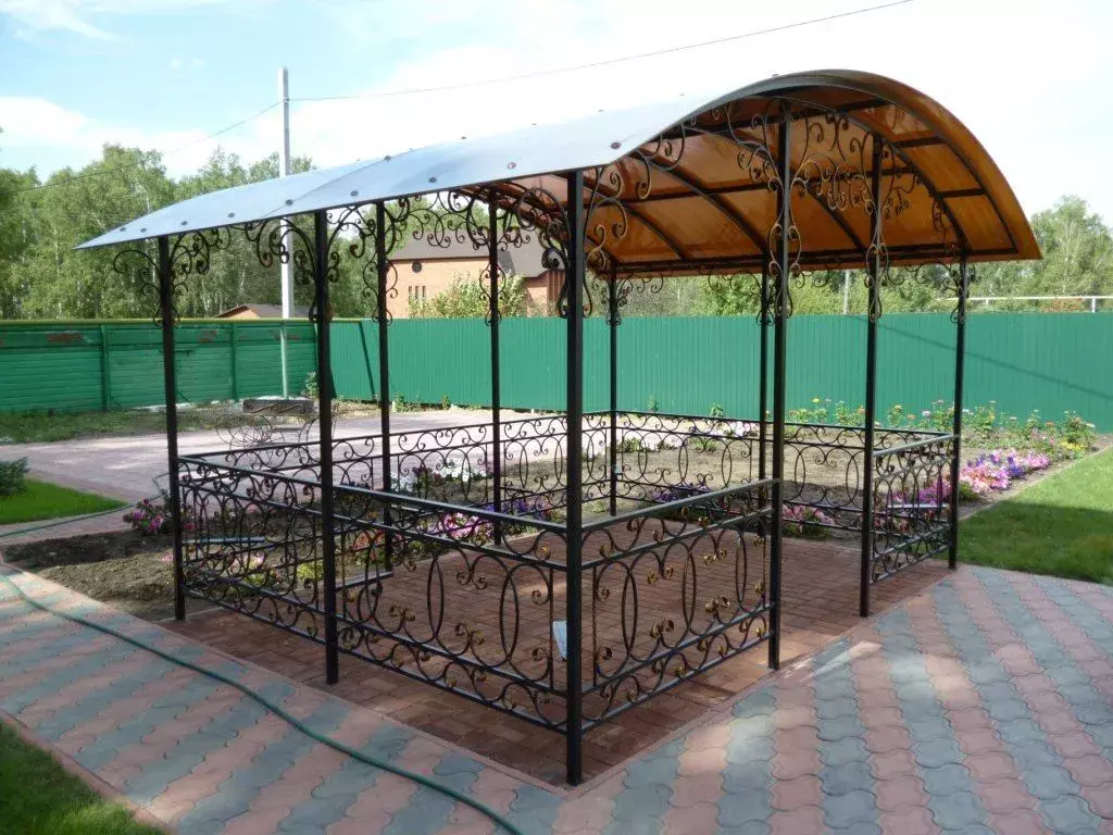 Беседки из металла